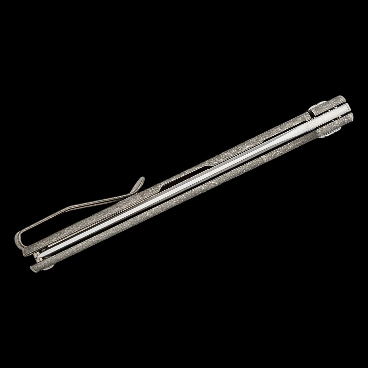 Boker Plus Brad Zinker Urban Trapper Flipper Knife 3.4" VG10 Satin Tanto Blade, Gray Titanium Handles, Frame Lock - 01BO721