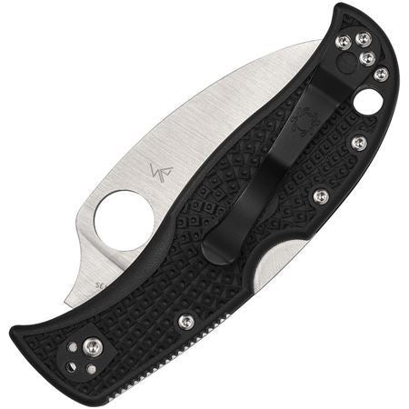 Spyderco 254PBK RockJumper Lockback Knife Black Handles