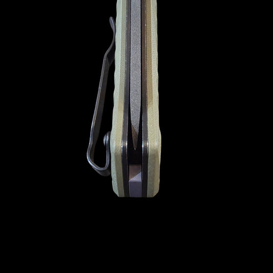 Benchmade PSK - Gray/OD Green G-10 (3.45" CPM-MagnaCut) 593BK