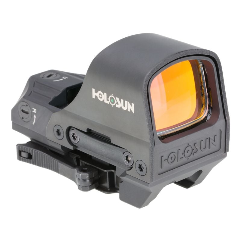 Holosun HE510C-GR Green Multi-Reticle Circle Dot Reflex Sight w/ Solar Failsafe and Shake Awake - HE510C-GR