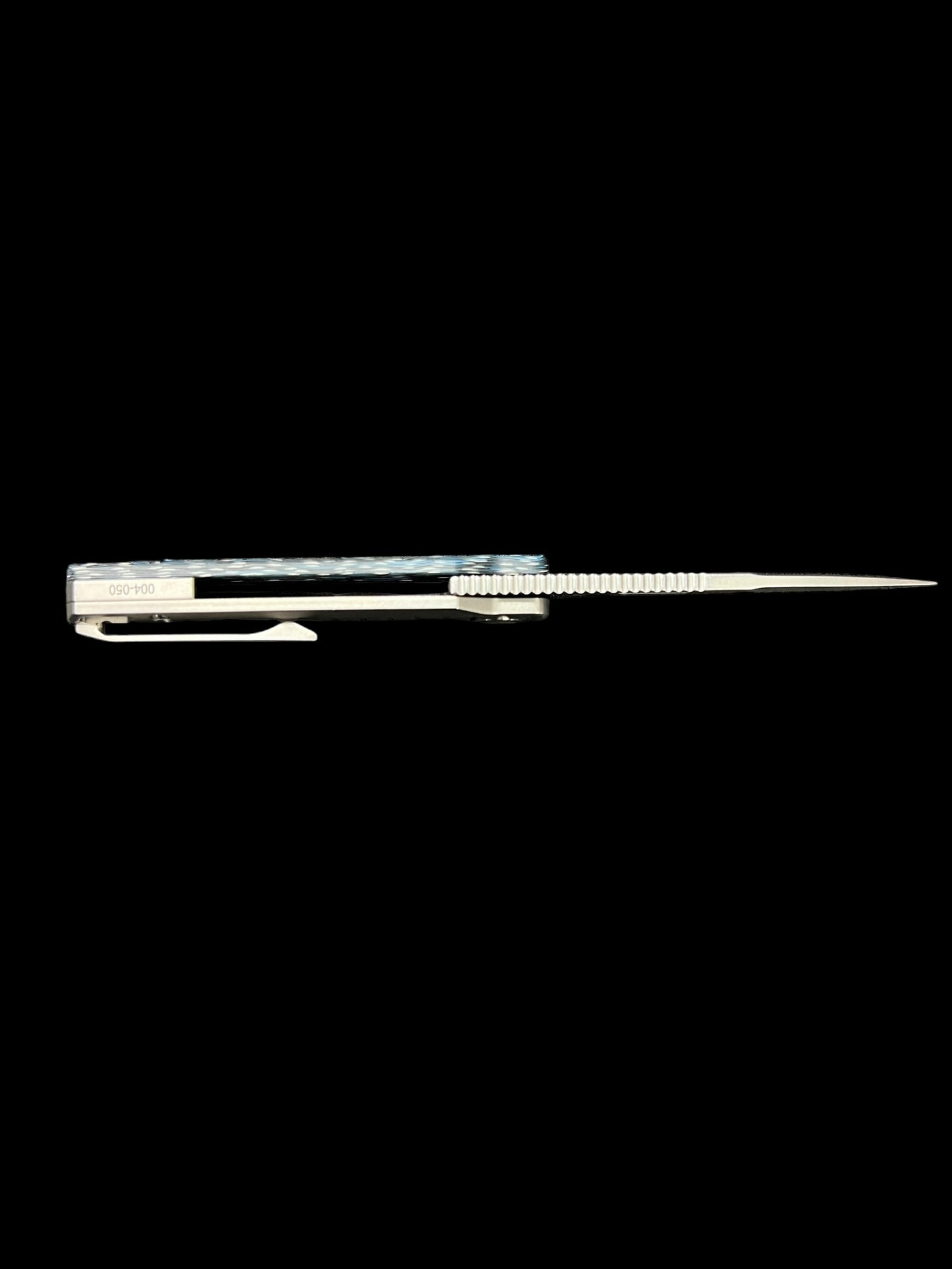 EMP EDC NYMBLE 3" Frame Lock Blue Carbon Fiber / Stonewashed