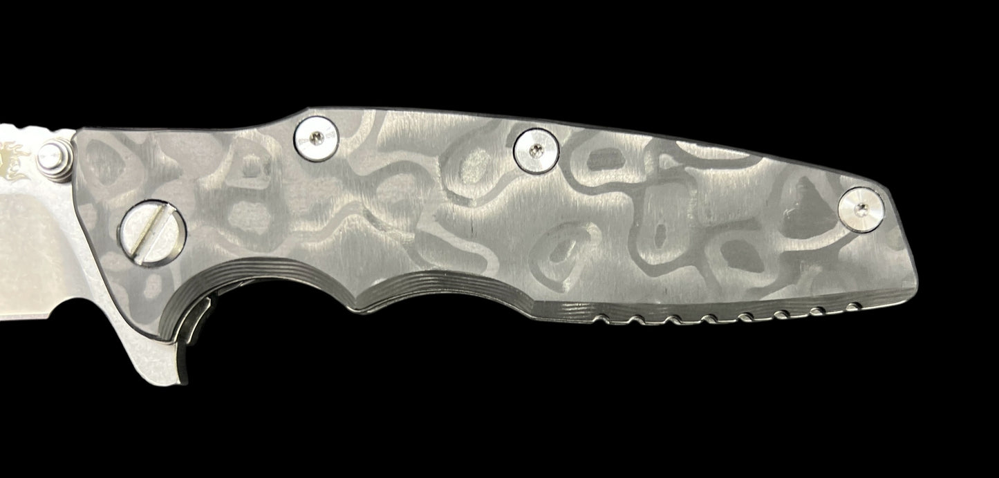 Eklipse-Spearpoint-S45VN-Stonewash-G10 & Carbon Fiber Scales