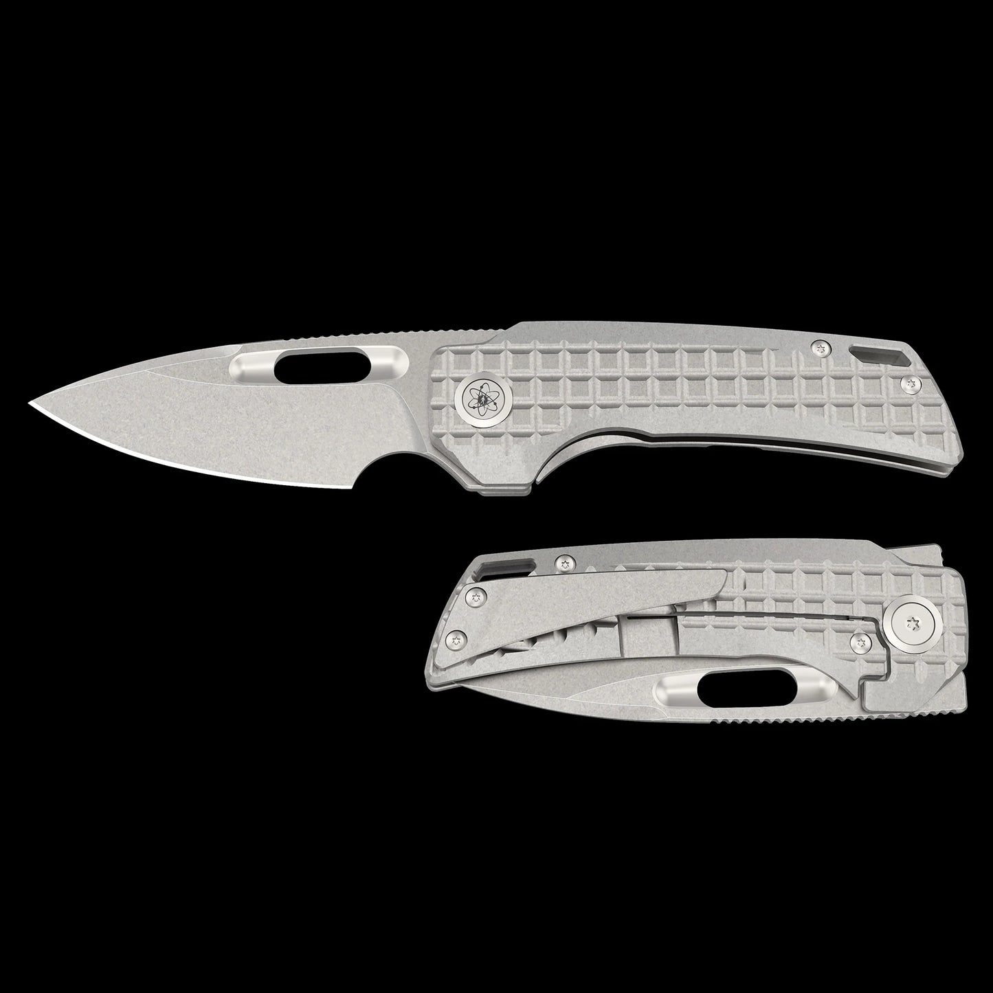 EMP EDC NYMBLE 3" Frame Lock Blue Carbon Fiber / Stonewashed