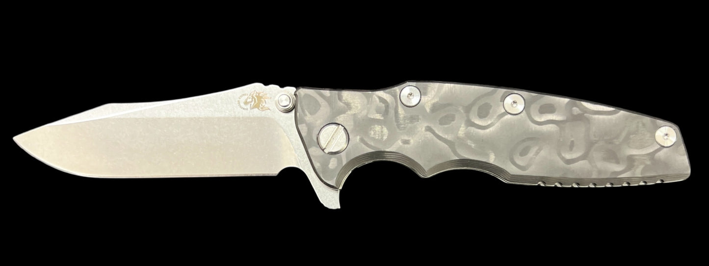 Eklipse-Spearpoint-S45VN-Stonewash-G10 & Carbon Fiber Scales