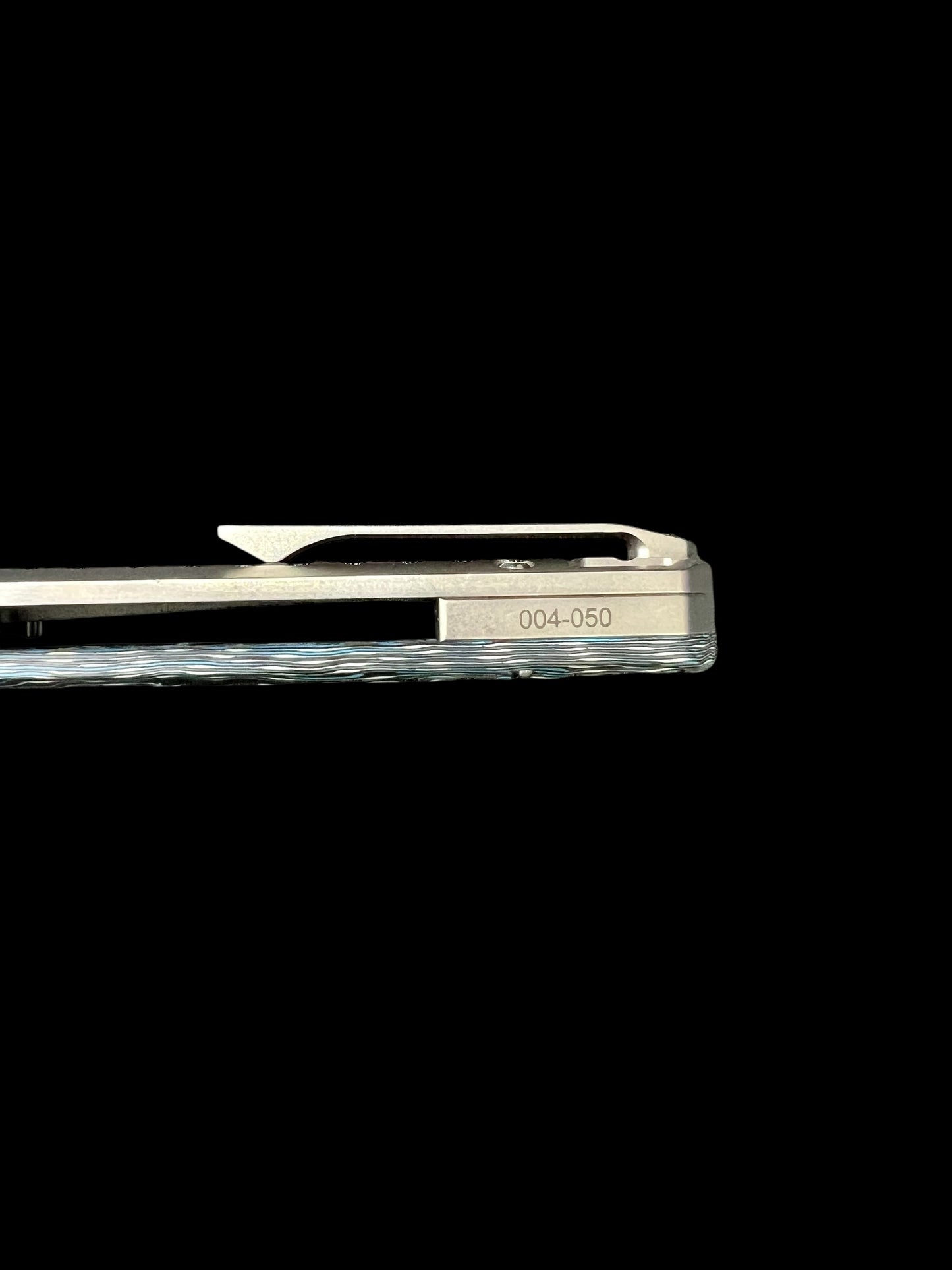 EMP EDC NYMBLE 3" Frame Lock Blue Carbon Fiber / Stonewashed