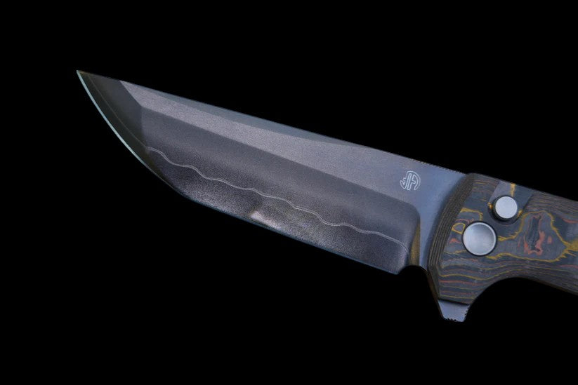 North Mountain Blade - Chop2 2405-A-DLC Copper inlaid carbon fiber