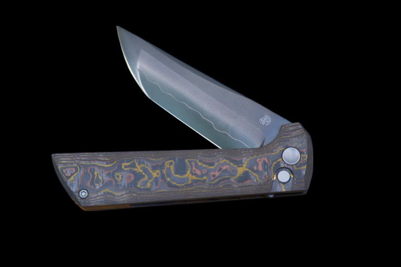 North Mountain Blade - Chop2 2405-A-DLC Copper inlaid carbon fiber