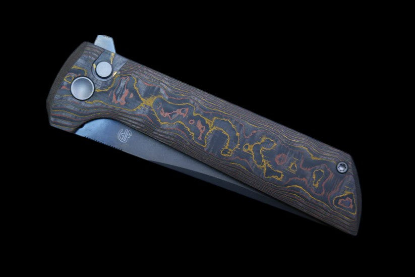 North Mountain Blade - Chop2 2405-A-DLC Copper inlaid carbon fiber