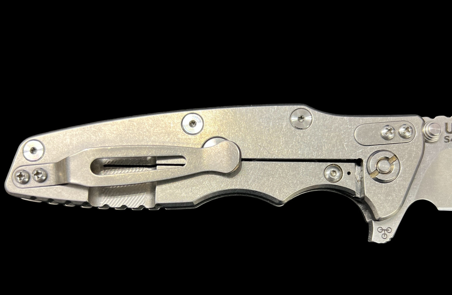 Eklipse-Spearpoint-S45VN-Stonewash-G10 & Carbon Fiber Scales
