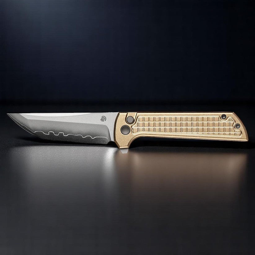 North Mountain Blade Aluminum bronze Tanto CNC Exclusive SLD-Magic Chop 2 2403B