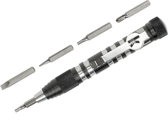 Kershaw TXTOOL TX-Tool (Torx) Screwdriver Bit Set with T-6, T-8, T-10, Phillips and Slotted Bits
