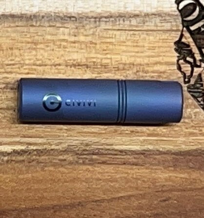 Civivi Key Bit Container Tactical Blurple One Piece 6AL4V Titanium