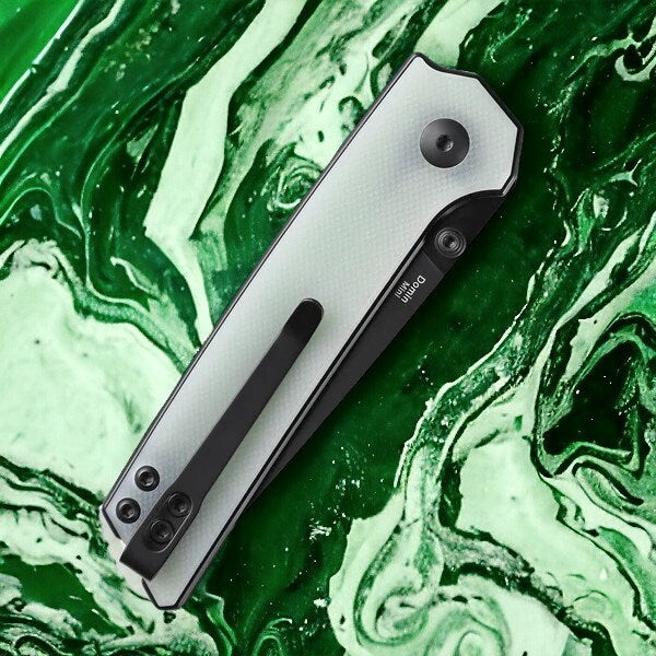Kizer Domin Mini Liner Lock Knife G10 Natural V3516N7