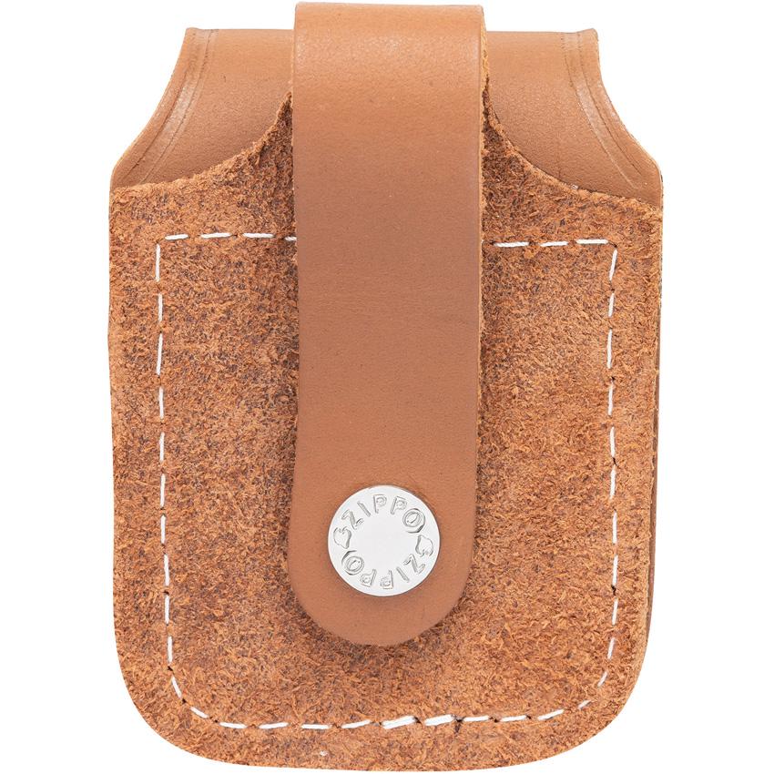 Zippo Lighter Pouch Leather - Camel Brown