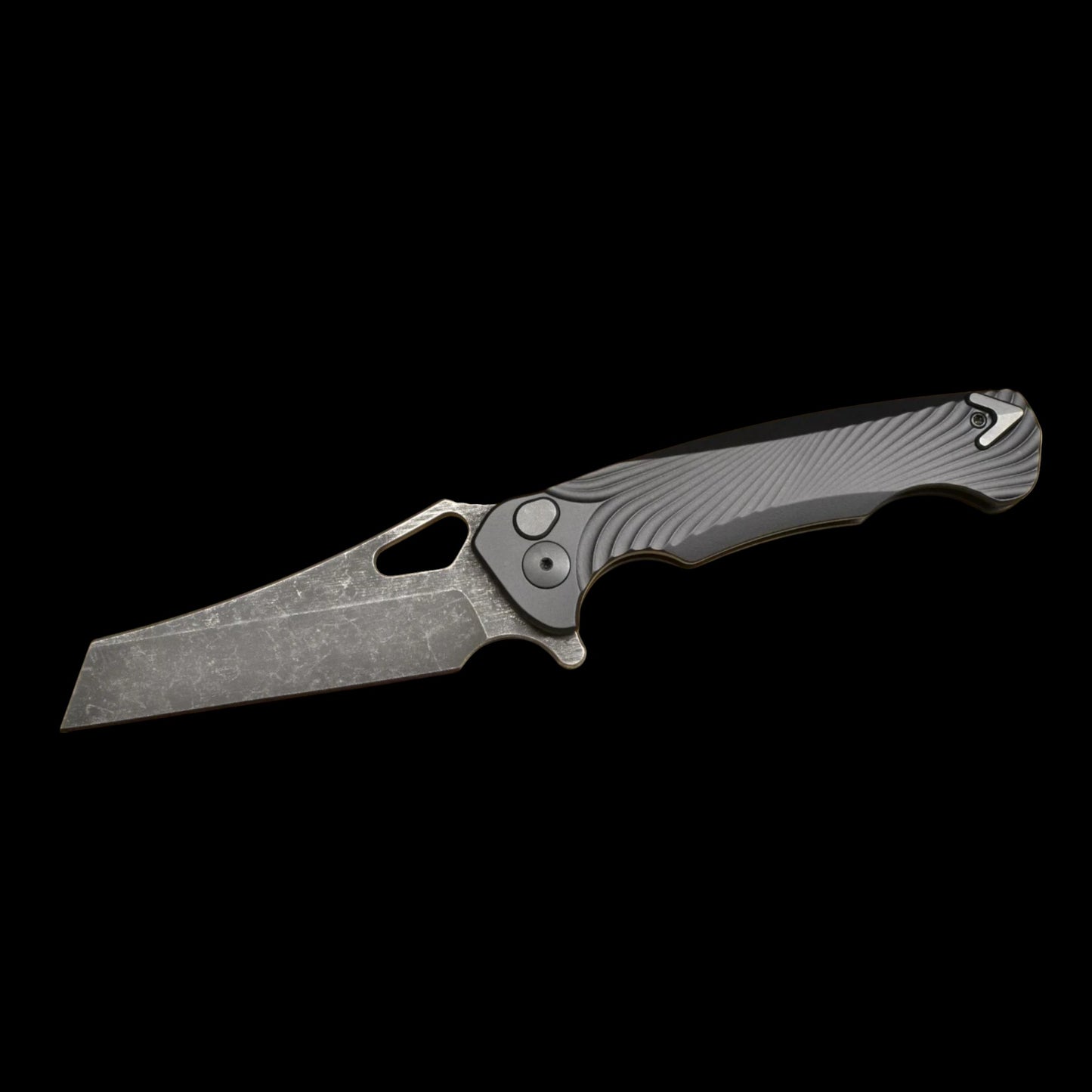 Dead Reckon Knives Ridgeback - RB-2422-67 CPM S45VN Blade Titanium Handle