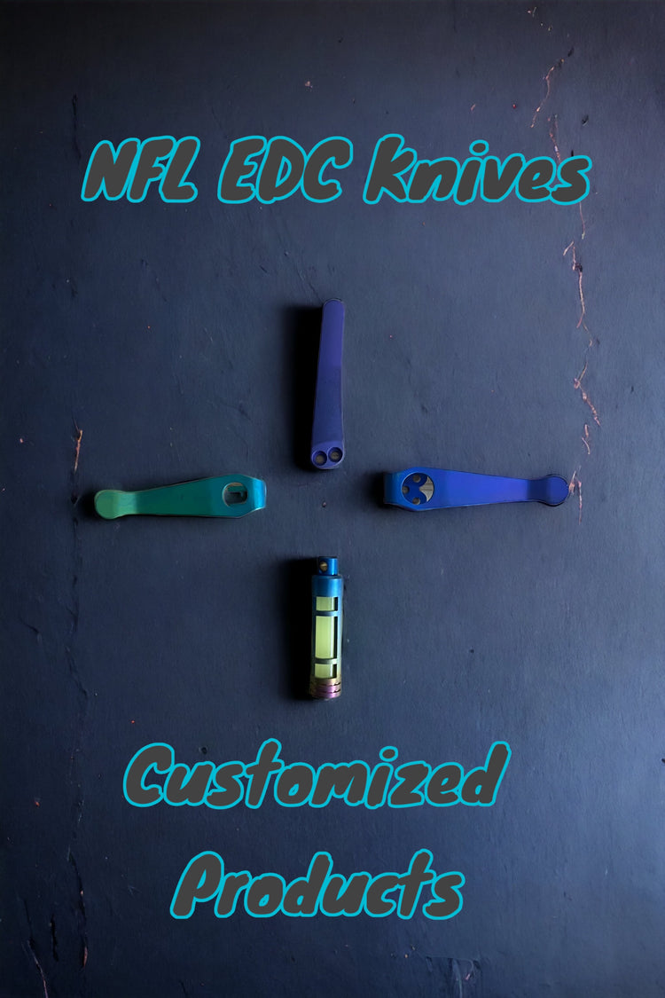 NFL EDC Knives Customized Products