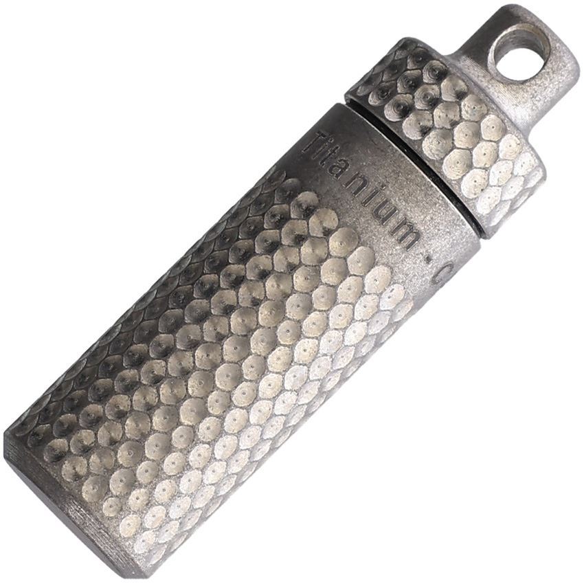 Titanium Capsule Titanium dimple pattern -MAR067