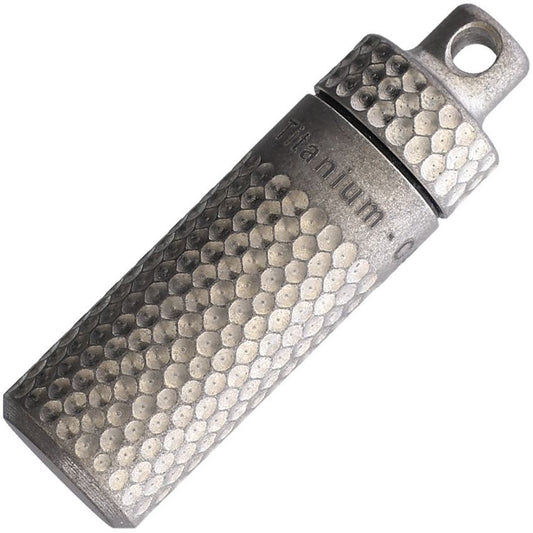 Titanium Capsule Titanium dimple pattern -MAR067