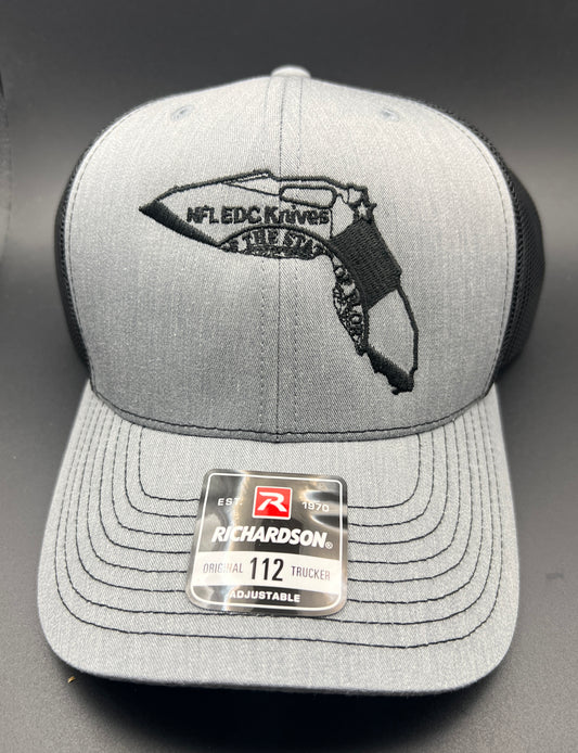 NFL_EDC_Knives Trucker Hat - Gray