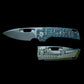 EMP EDC NYMBLE 3" Frame Lock Blue Carbon Fiber / Stonewashed