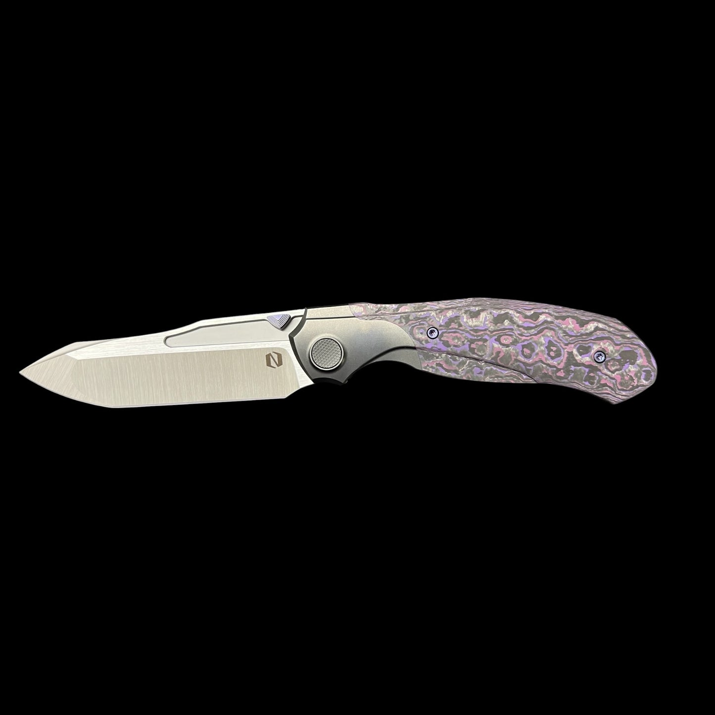 Null Knives Vandal - Purple Haze CF Limited Edition #300