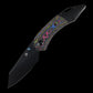 Kansept K9 | Bolster Liner Lock | 80S Camo Carbon & Blackwash Titanium | 3.63" CPM S35VN | Kenison Knives Design | K1151A3