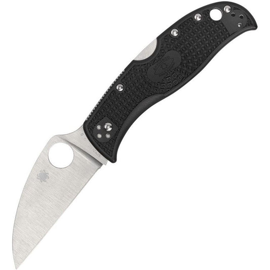 Spyderco 254PBK RockJumper Lockback Knife Black Handles