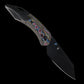 Kansept K9 | Bolster Liner Lock | 80S Camo Carbon & Blackwash Titanium | 3.63" CPM S35VN | Kenison Knives Design | K1151A3
