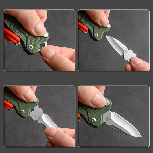 Ketuo M016 Sling Shot Knife Green