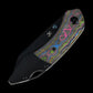 Kansept K9 | Bolster Liner Lock | 80S Camo Carbon & Blackwash Titanium | 3.63" CPM S35VN | Kenison Knives Design | K1151A3