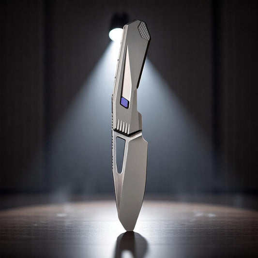 REMETTE RT-Agile Peregrine Falcon Liner Lock Knife Titanium (3.2" Satin)