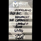 Millit Overland - Blue / Black Carbon Fiber - Black Collar & Backspacer - MagnaCut Black Cerakote Blade
