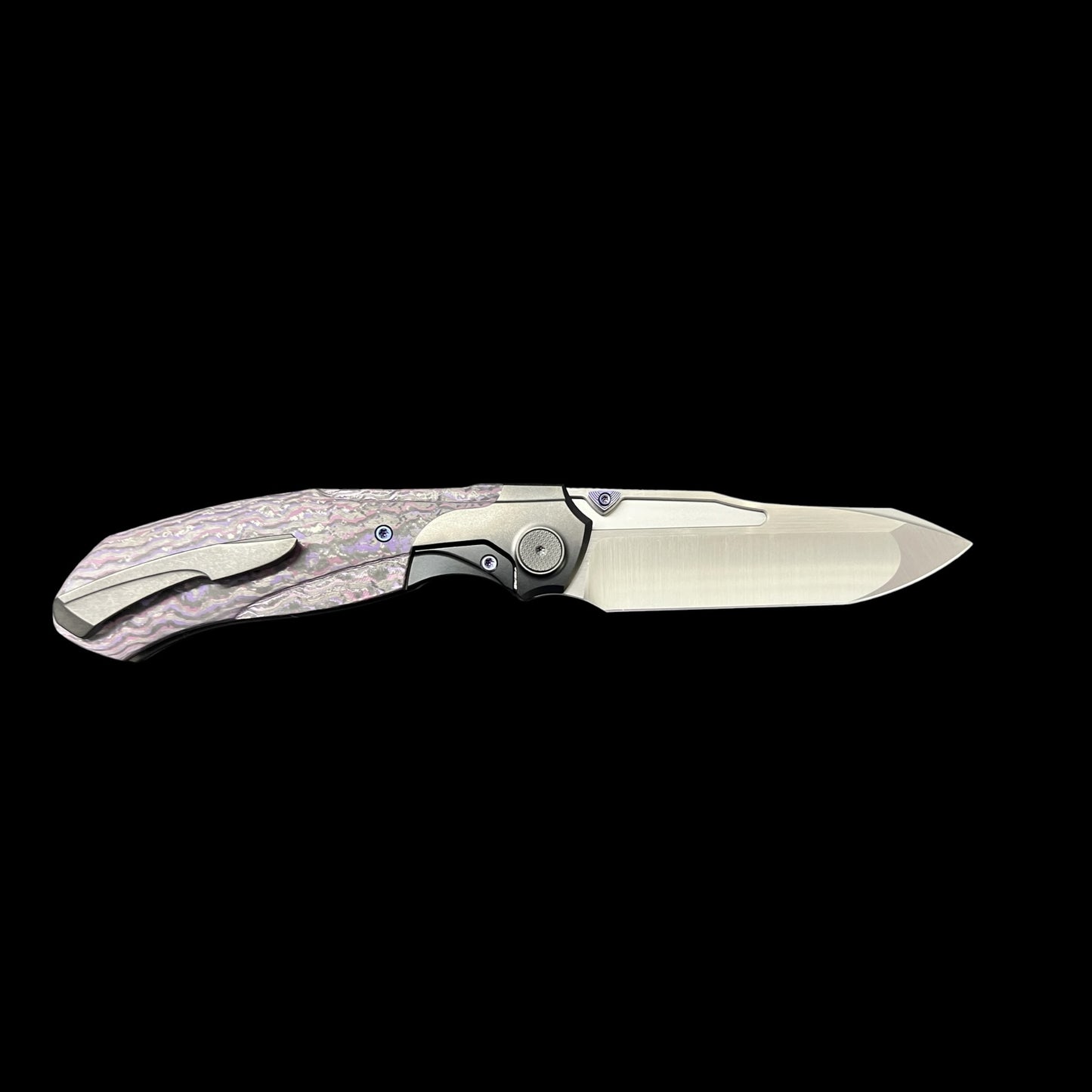 Null Knives Vandal - Purple Haze CF Limited Edition #300