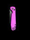 DEFCON TD014PP 7.25" Button Lock PurpleAluminum Knife