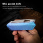 REMETTE RT-Woodpecker Liner Lock Knife Crystal Blue Titanium (3" Pearlescent) RTWP-IB