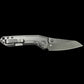 Millit Overland - Blue / Black Carbon Fiber - Black Collar & Backspacer - MagnaCut Black Cerakote Blade