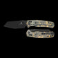 BESTECHMAN CICADA'S WING BMK06S: 3.15" 10Cr15MoV Blade, Resin Scales, B-Lock, Folding Knife