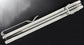 Bestechman Cicada's Wing B-Lock Folding Knife 3.15" Satin Reverse Tanto Blade, White G10 Handles, AXIS/Crossbar Lock - BMK06L