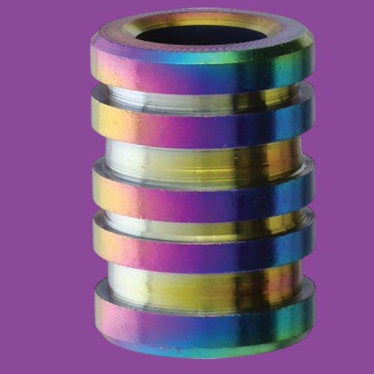 Coeburn Tool | Rainbow Anodized Titanium Bead CT355RW