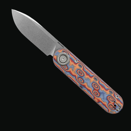 Vosteed Knives Corgi V 295 Vanchor Lock - Copper Raindrop Edition