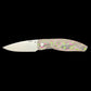 Three Rivers Manufacturing TRM Atom Liner Lock Watermelon Sugar Camo Carbon 3D Contoured Scales Stonewashed MagnaCut Blade