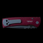 Chaves Knives Pro-Tech Redencion 229 -Battle Worn Red Aluminum Handles and Stonewashed Tanto Blade - Prototype