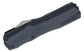 Kershaw 9000 Matt Diskin Livewire OTF AUTO Knife 3.3" CPM-20CV Satin Spear Point Blade, Black Aluminum Handles, Reversible Clip