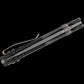 Microtech 210M-10APFL MSI Mini RAM-LOK Manual Folding Knife 3.19" Bohler M390MK Apocalyptic Modified Sheepsfoot Plain Blade, Black Fluted Aluminum Handles, Reversible Deep Carry Clip, AXIS/Crossbar Lock