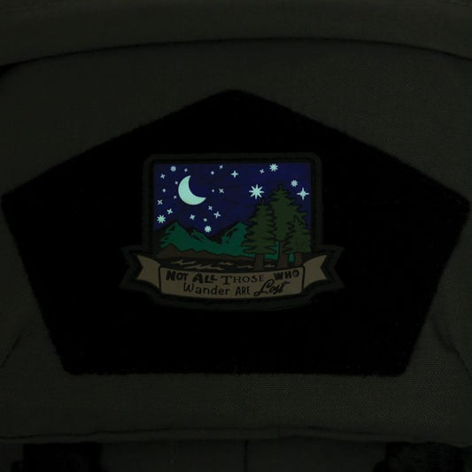 Maxpedition WNDRZ Wander Not Lost Patch Glow