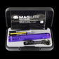 Maglite Solitaire 1-Cell AAA Incandescent Flashlight (Purple, Presentation Box)