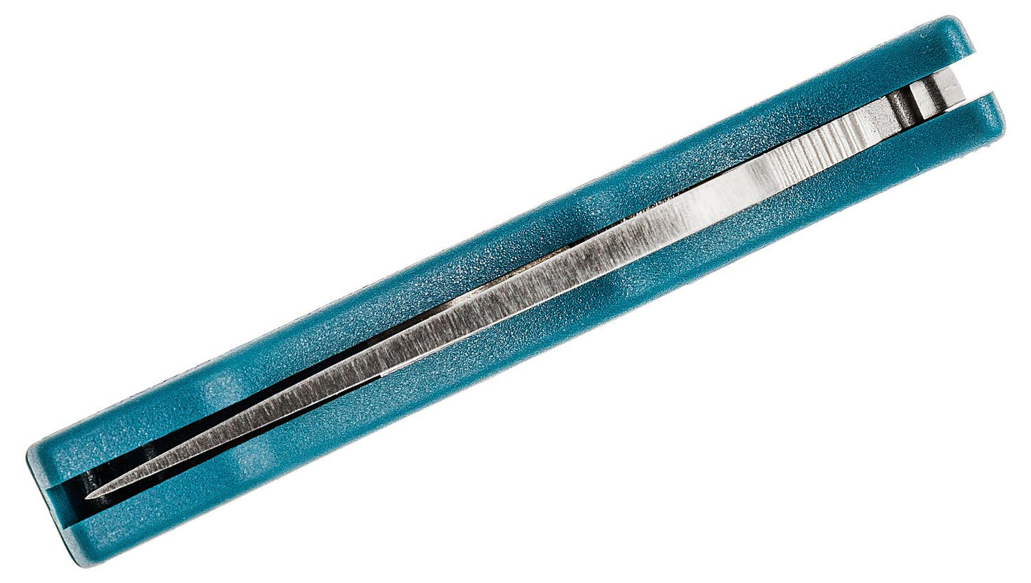 Spyderco Manbug Lightweight Folding Knife 1.97" K390 Satin Plain Blade, Blue FRN Handles -Seti - MFPK390