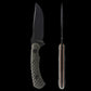 Toor Allied Brauler Fixed Blade Knives 3.8" Plain Edge