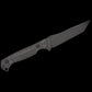 Toor Knives Krypteia T Fixed Blade Knife 4" CPM-M4 SOCOM Black KG Gunkote Tanto Blade, Black G10 Handles, Black DuoTone Kydex Sheath - Krypteia T SOCOM Black