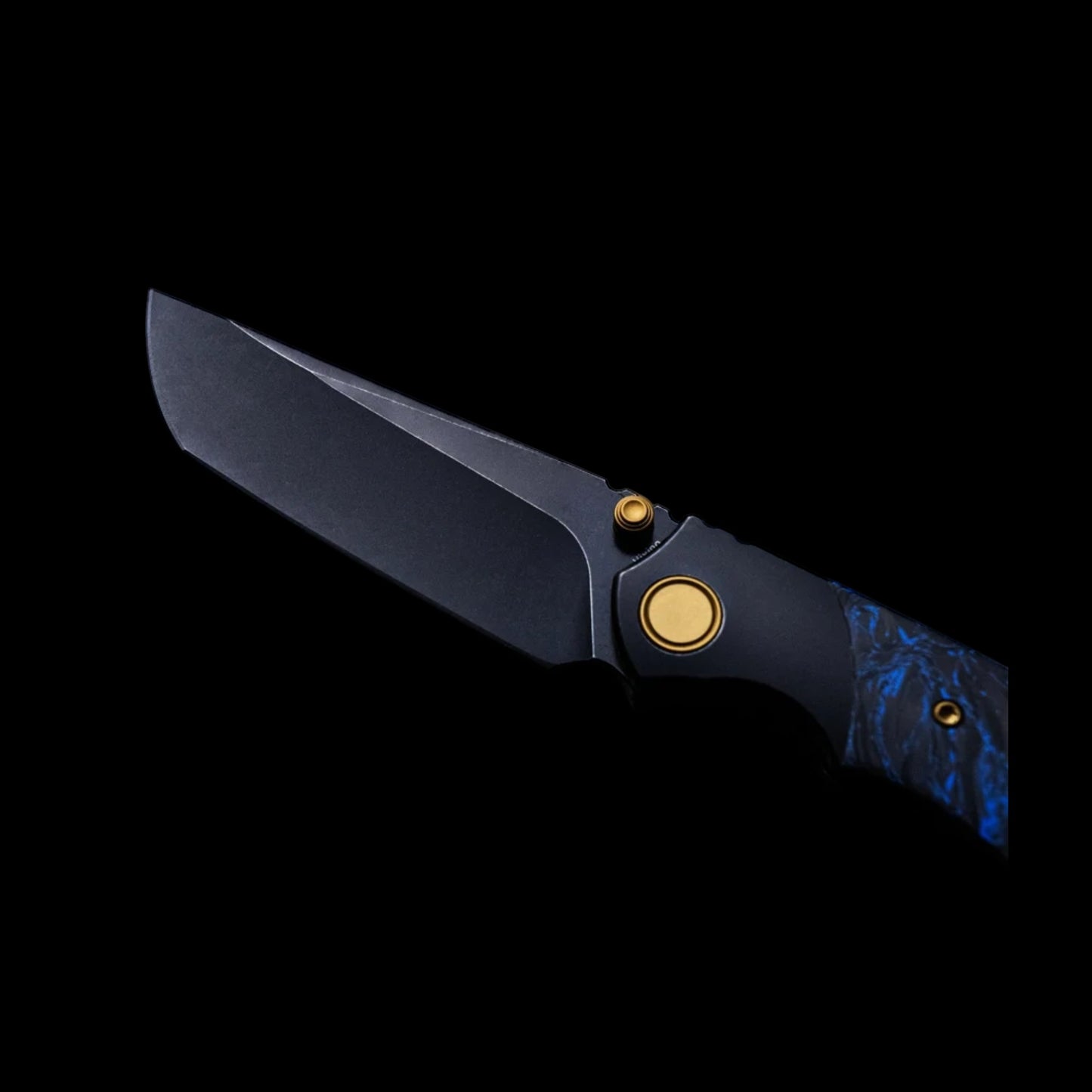 Vixino x Caveman Baby Bronto - Pocket Knife - S35VN -Titanium Bolsters with Carbon Fiber - X902-C1